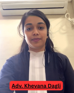 Advocate Khevana Dagli