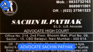 Advocate Sachin Pathak – Expert Divorce Lawyer in Navi Mumbai